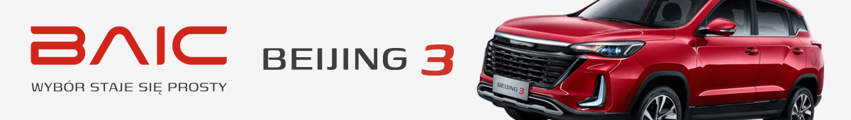 BAIC 3 w Gliwicach dostępny od ręki