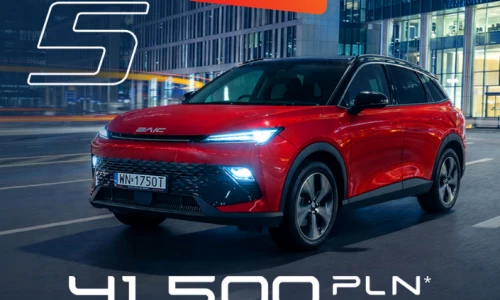 BAIC 5 Wyprzedaż rocznika w Salonach Kanclerz