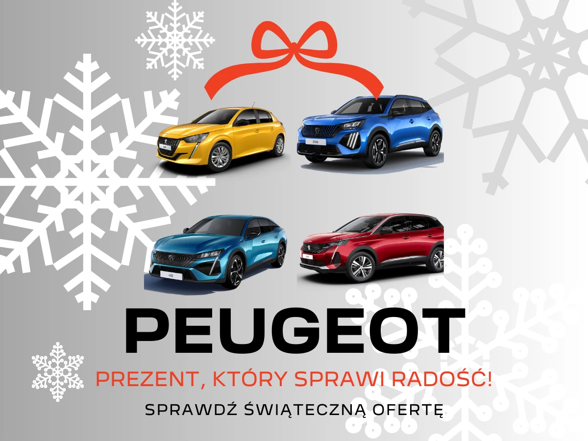 Peugeot wyprzedaż świąteczna