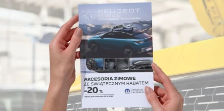 Do -20% rabatu na AKCESORIA ZIMOWE PEUGEOT