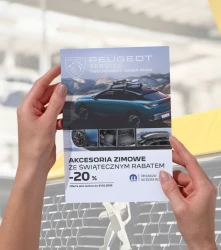 Do -20% rabatu na AKCESORIA ZIMOWE PEUGEOT